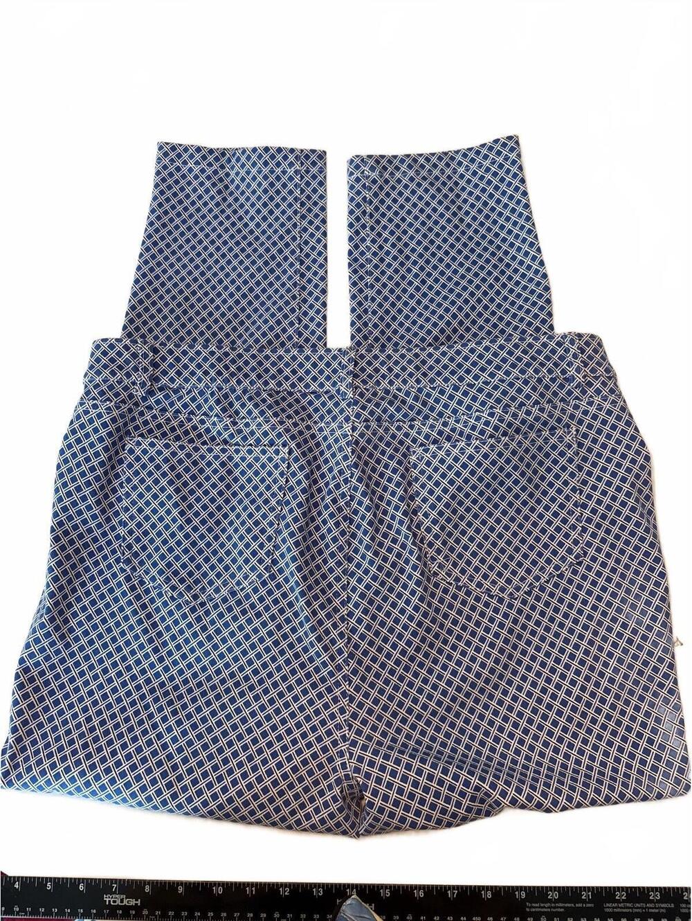Preppy Blue Pants Rafaella Comfort 18 - Picture 5 of 5